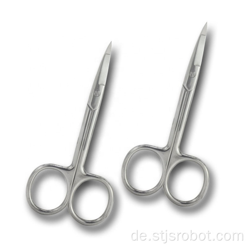 Kundengebundenes Logo-Edelstahl-Schönheits-Scheren-Friseur, der Scheren-Wimper-Scheren trimmt
